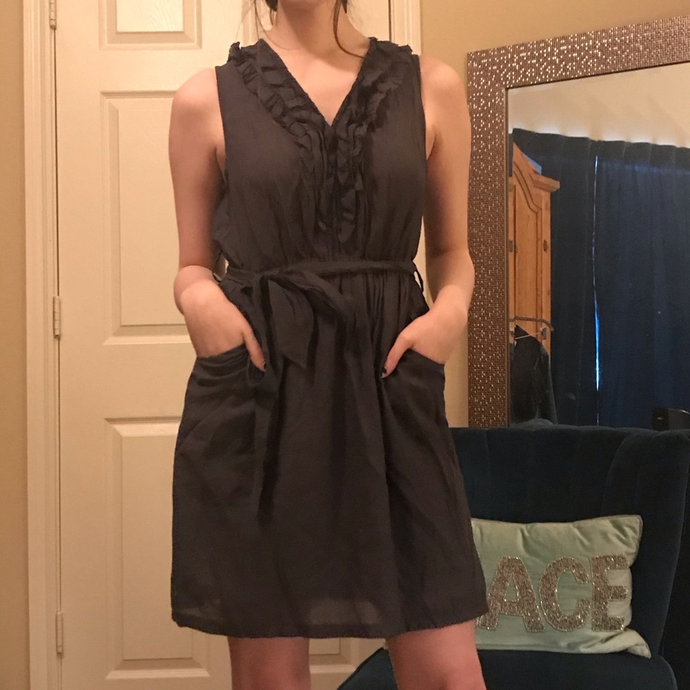 Cute mini dress with ruffles!